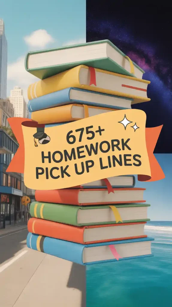 homework pick up lines