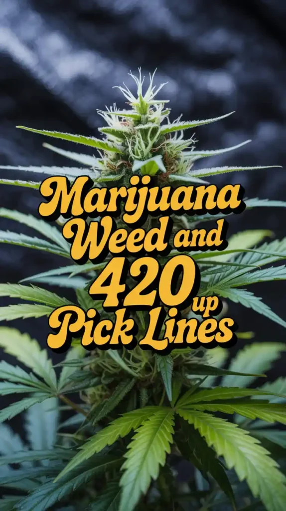 Marijuana, Weed, and 420 Pick Up Lines