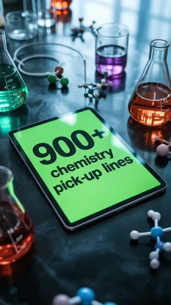 900+ Chemistry Pick-Up Lines