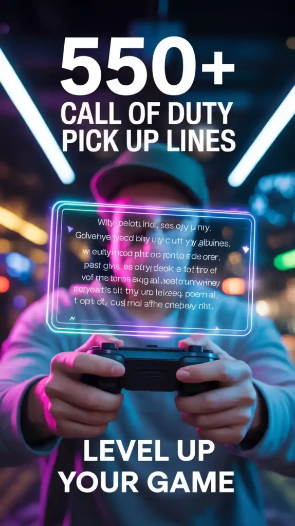 Call of Duty Pick Up Lines