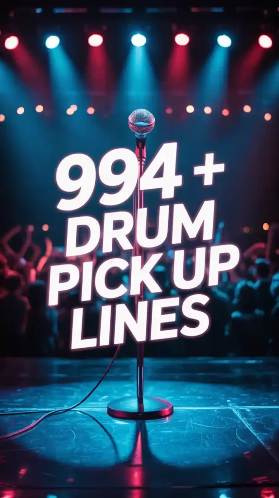 Drum Pick Up Lines