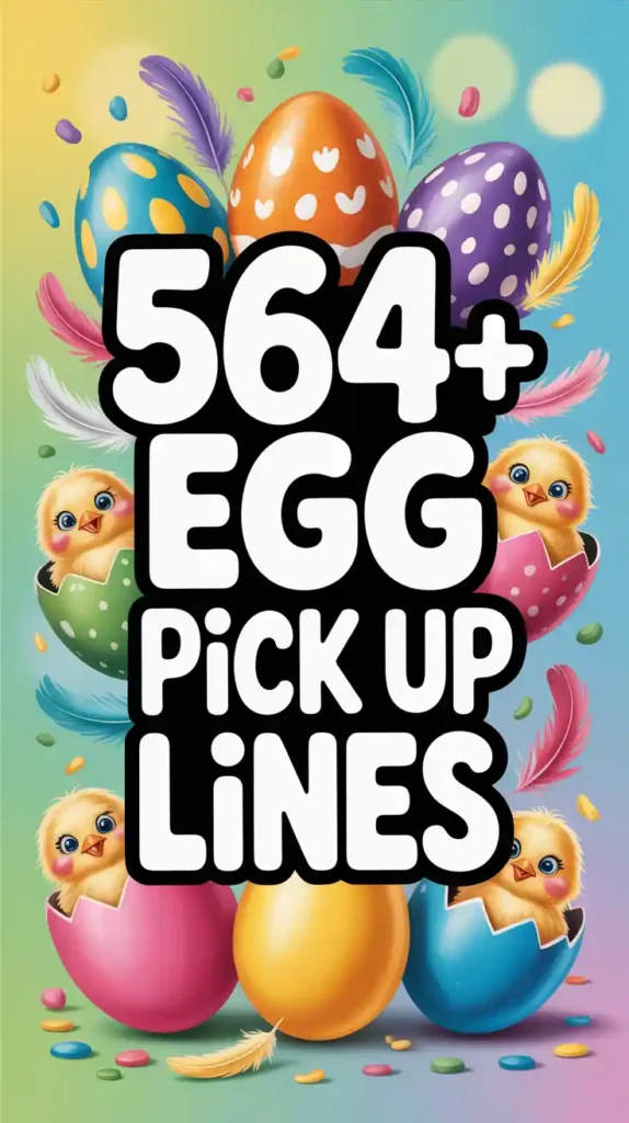 Egg Pick Up Lines