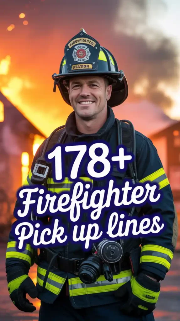 Firefighter Pick Up Lines