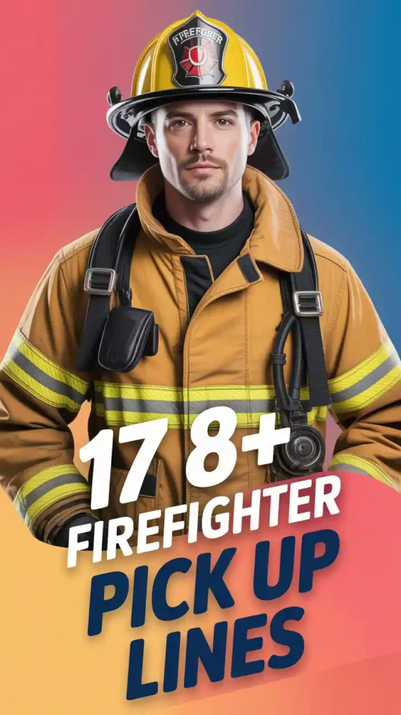 Firefighter Pick Up Lines