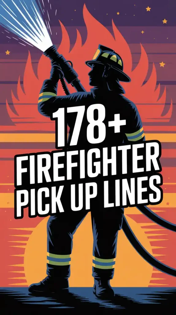 Firefighter Pick Up Lines