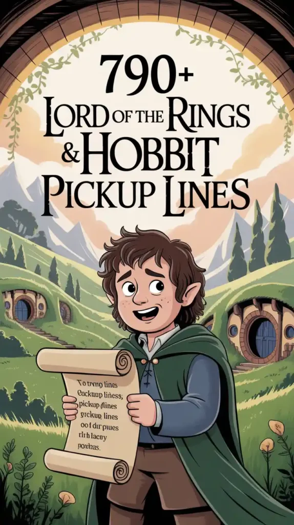 Lord of the Rings & Hobbit Pickup Lines