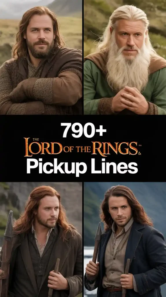 Lord of the Rings & Hobbit Pickup Lines