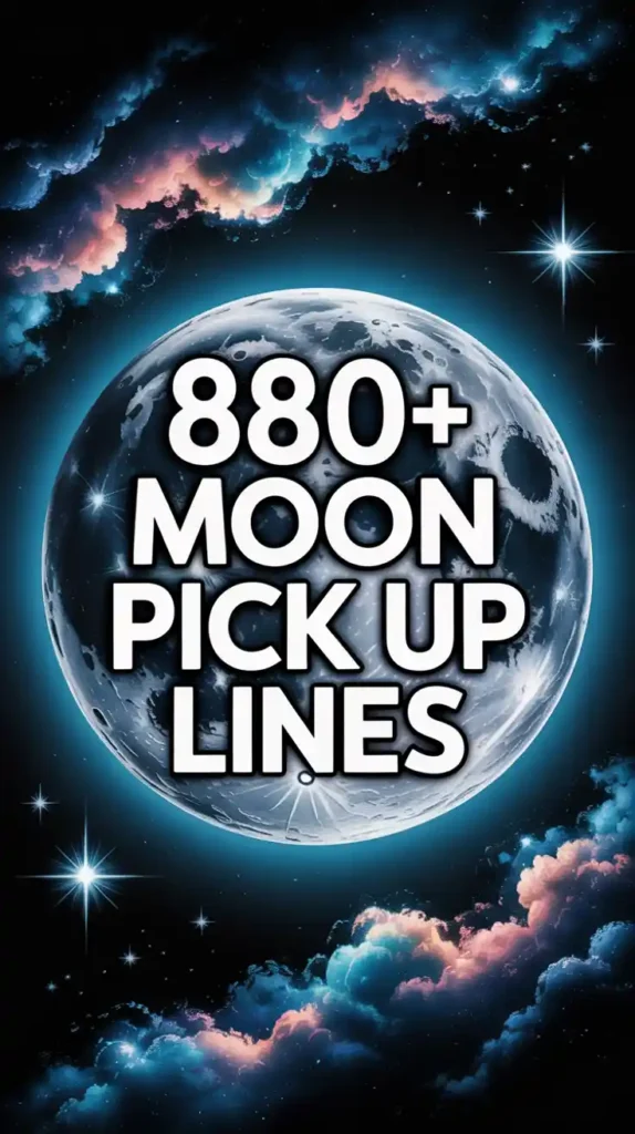 Moon Pick Up Lines