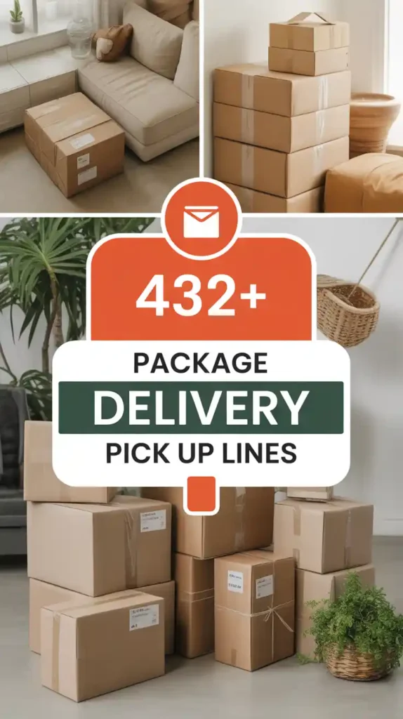 Package Delivery Pick Up Lines