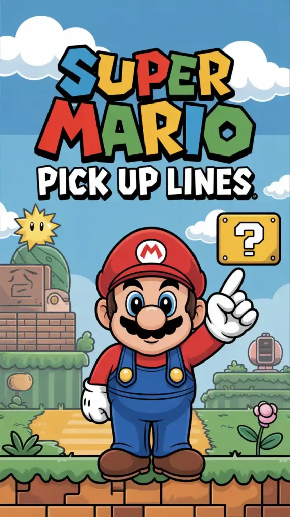 Super Mario Pick Up Lines