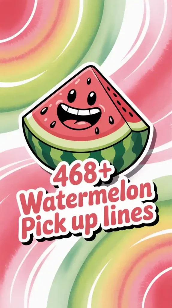 Watermelon Pick Up Lines