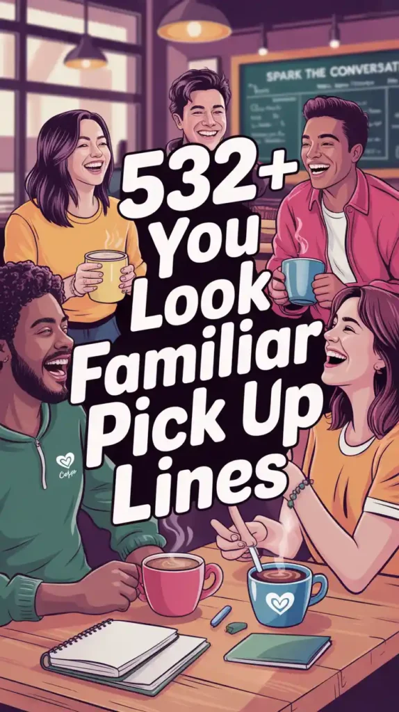 You Look Familiar Pick Up Lines