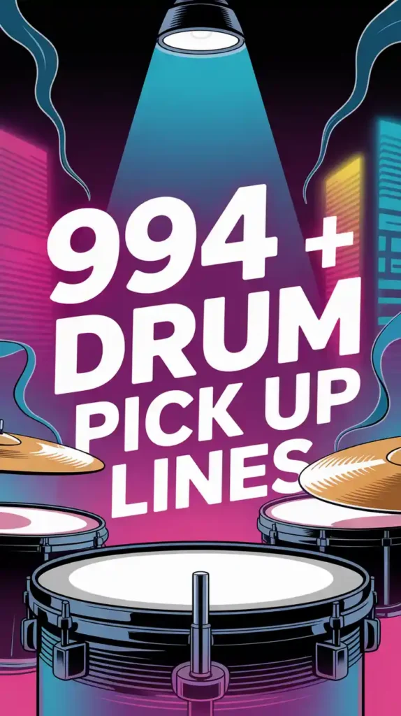 drum Pick up lines