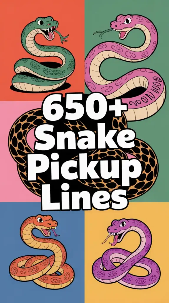snake Pick up lines