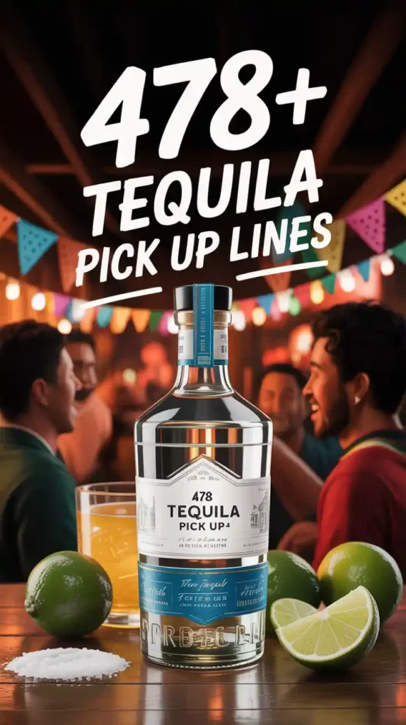 tequila Pick up lines