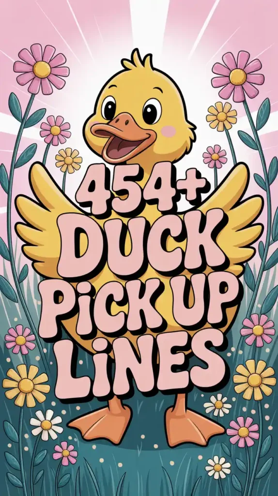 454+ Duck Pick Up Lines