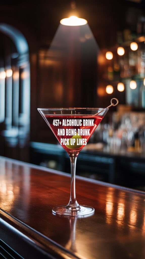 457+ Alcoholic Drink and Being Drunk Pick Up Lines