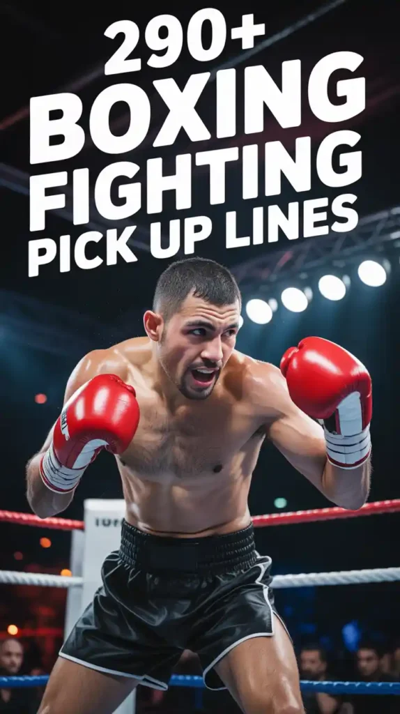 Boxing Fighting Pick Up Lines