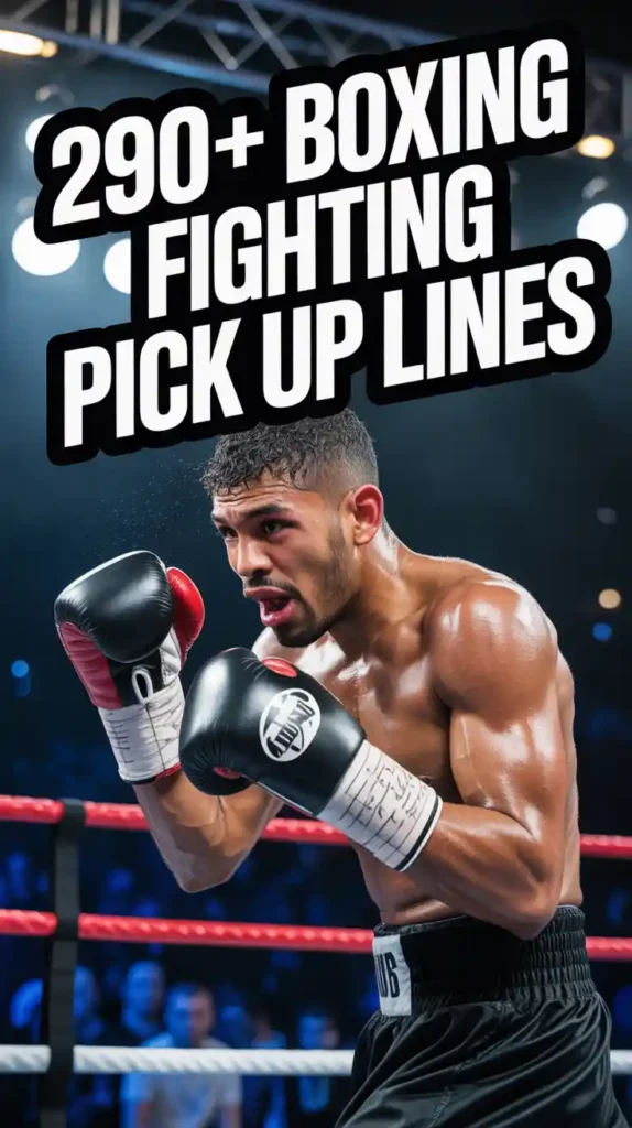 Boxing Fighting Pick Up Lines