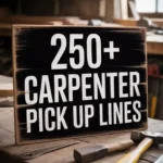 Carpenter Pick Up Lines