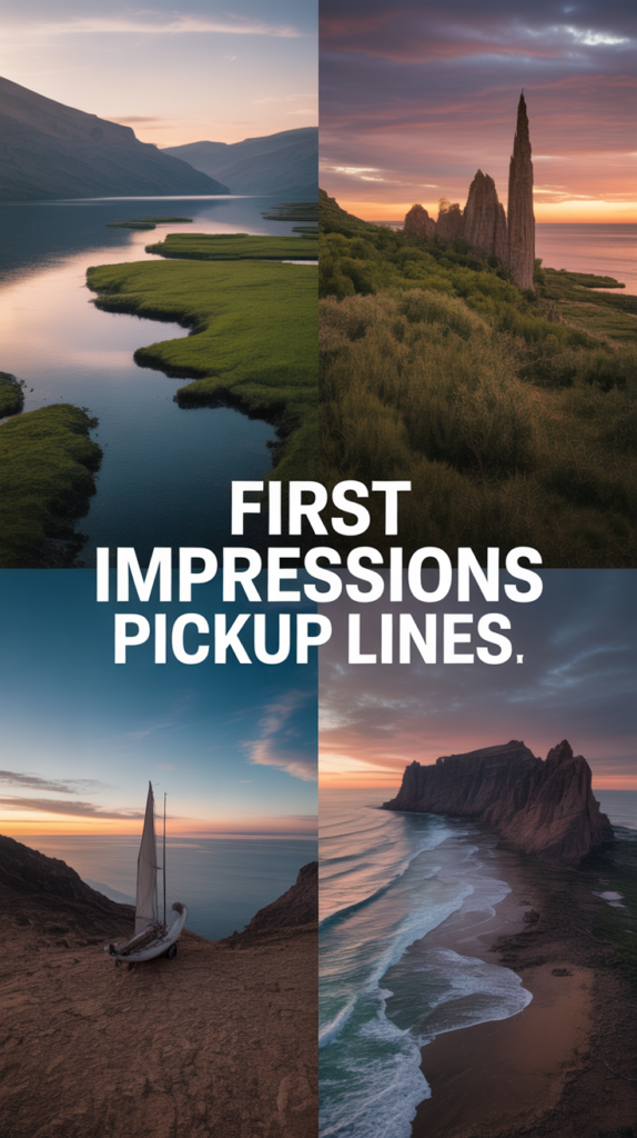 First Impressions Pickup Lines 2025