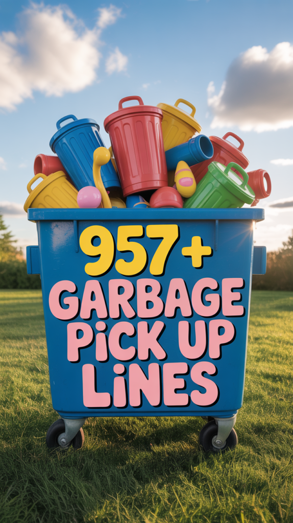 Garbage Pick Up Lines