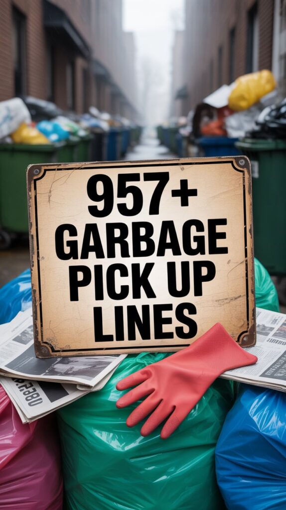 Garbage Pick Up Lines