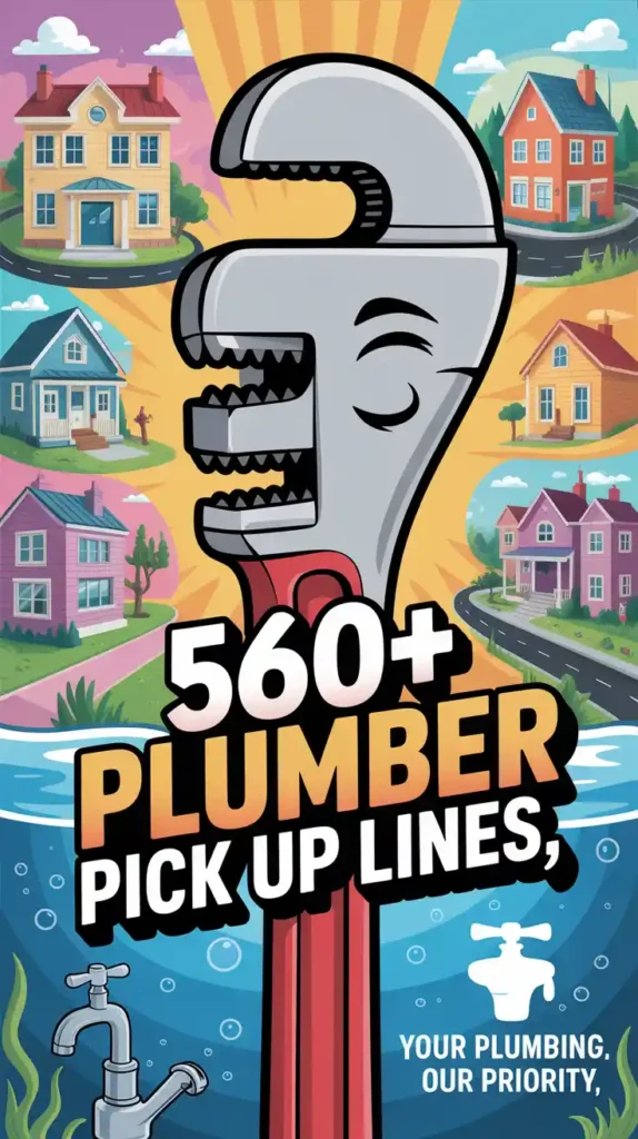 Plumber Pick Up Lines