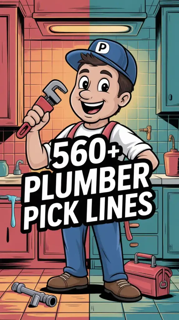Plumber Pick Up Lines