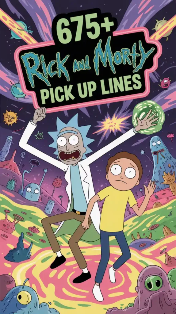 Rick and Morty Pick Up Lines