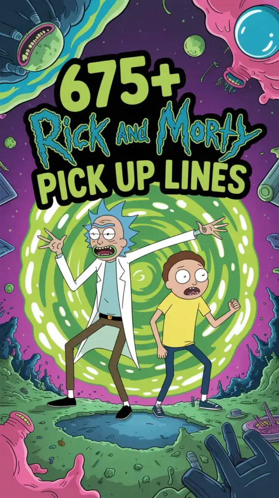 Rick and Morty Pick Up Lines