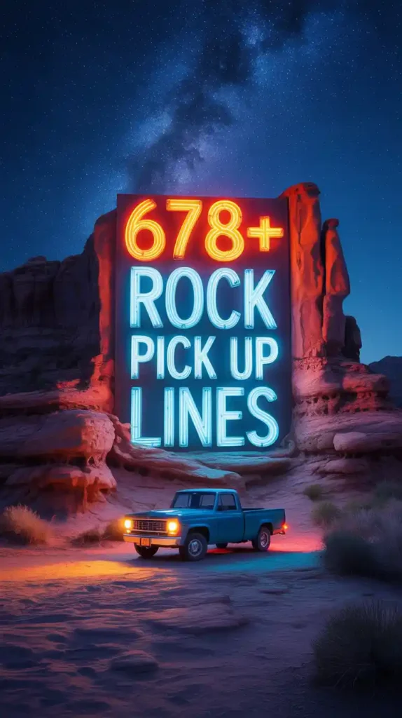 Rock Pick Up Lines