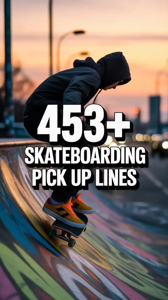 Skateboarding Pick Up Lines