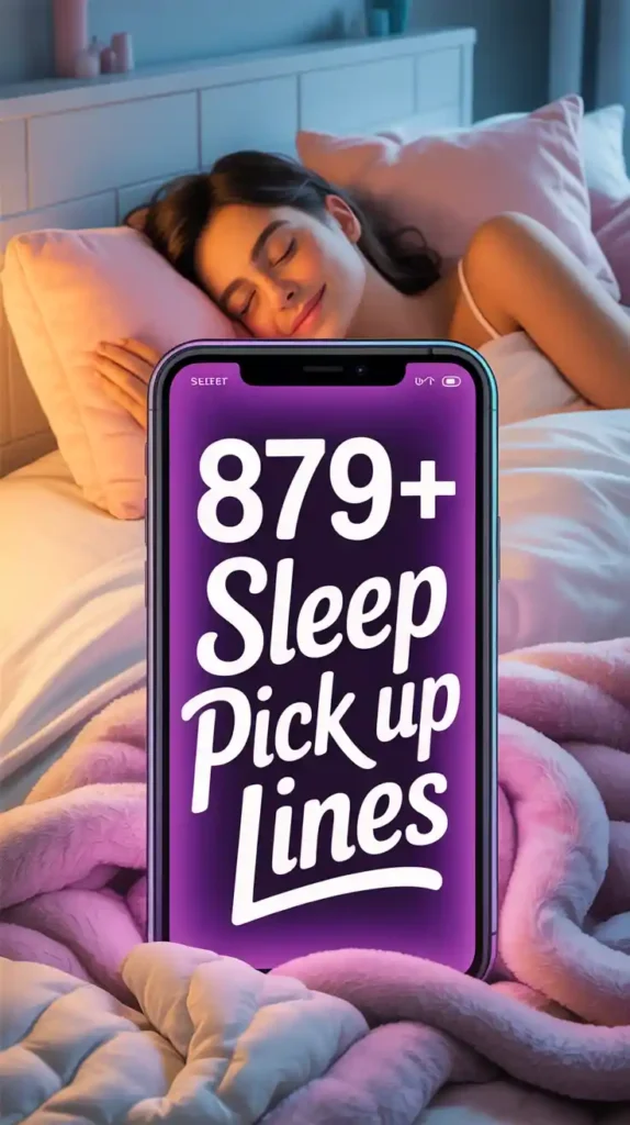 Sleep Pick Up Lines