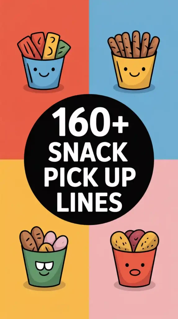 Snack Pick Up Lines
