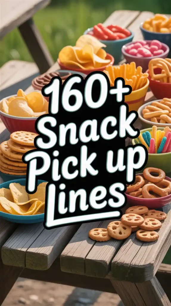 Snack Pick Up Lines