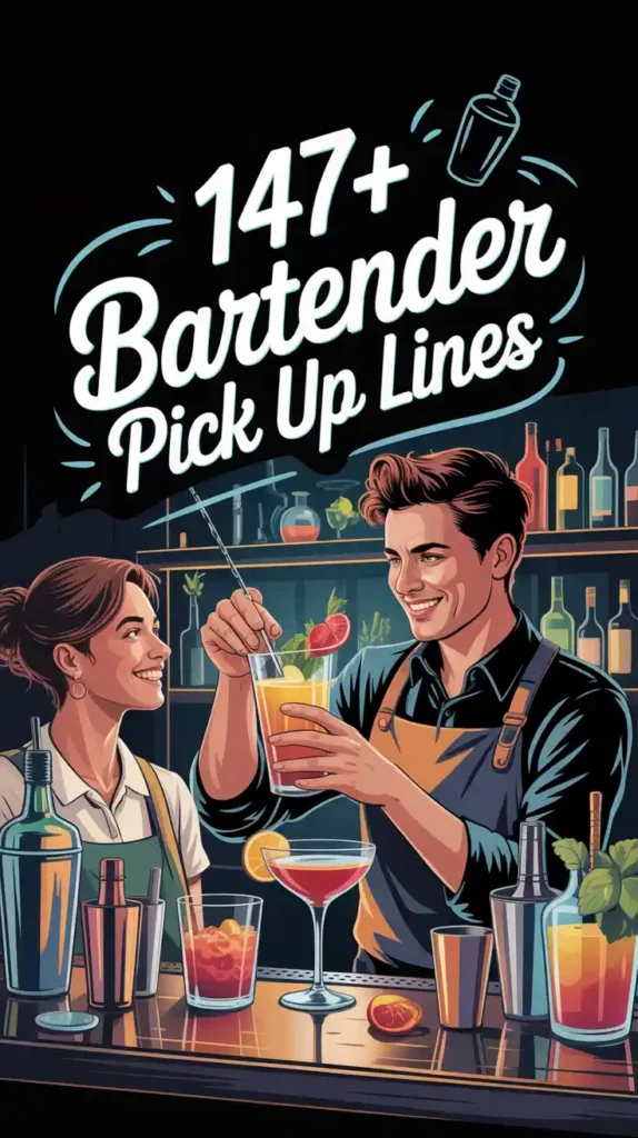 Bartender Pick Up Lines