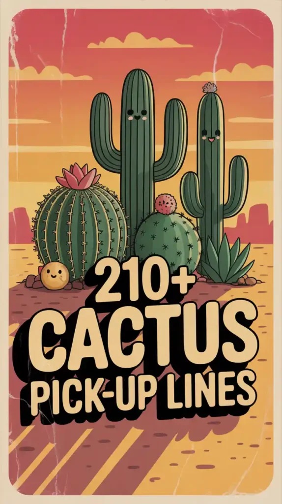 Cactus Pick-Up Lines