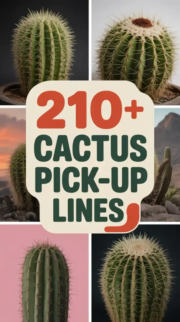 Cactus Pick-Up Lines