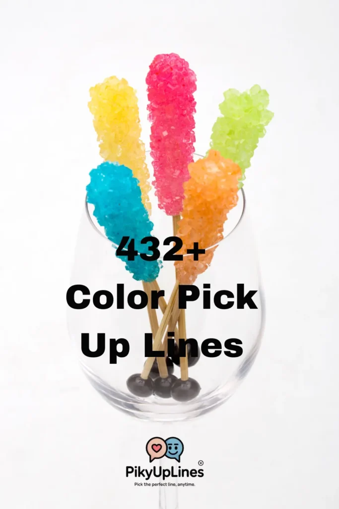 Color Pick Up Line