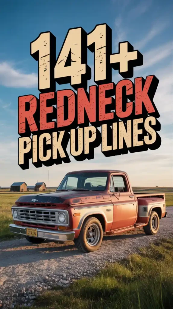 Redneck Pick Up Lines