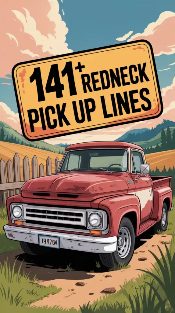 Redneck Pick Up Lines