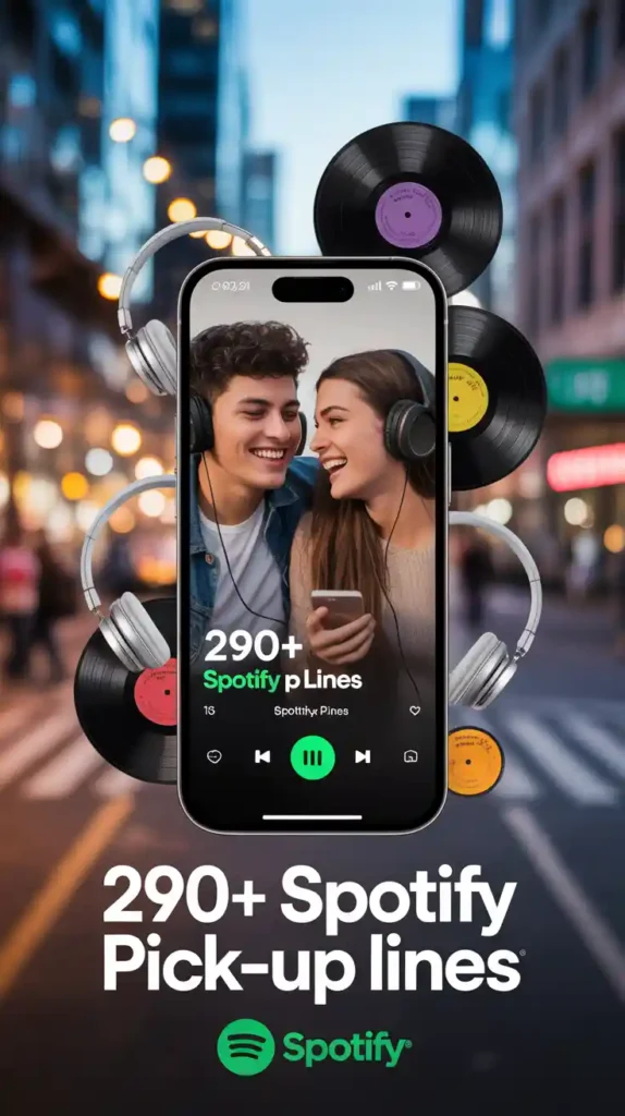 Spotify Pick-Up Lines