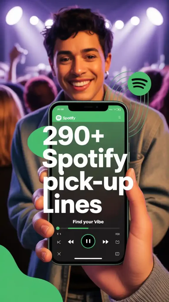 Spotify Pick-Up Lines