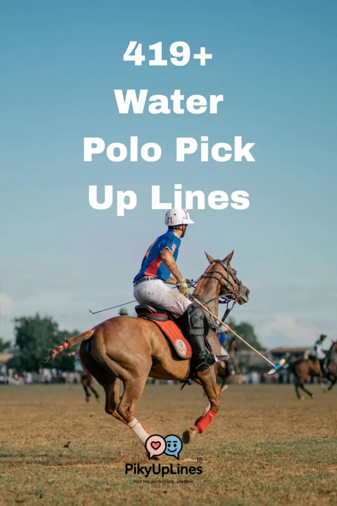 Water Polo Pick Up Lines