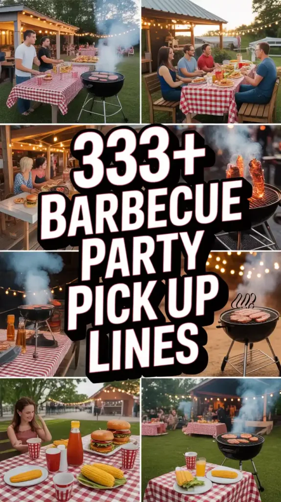 Barbecue Party Pick Up Lines