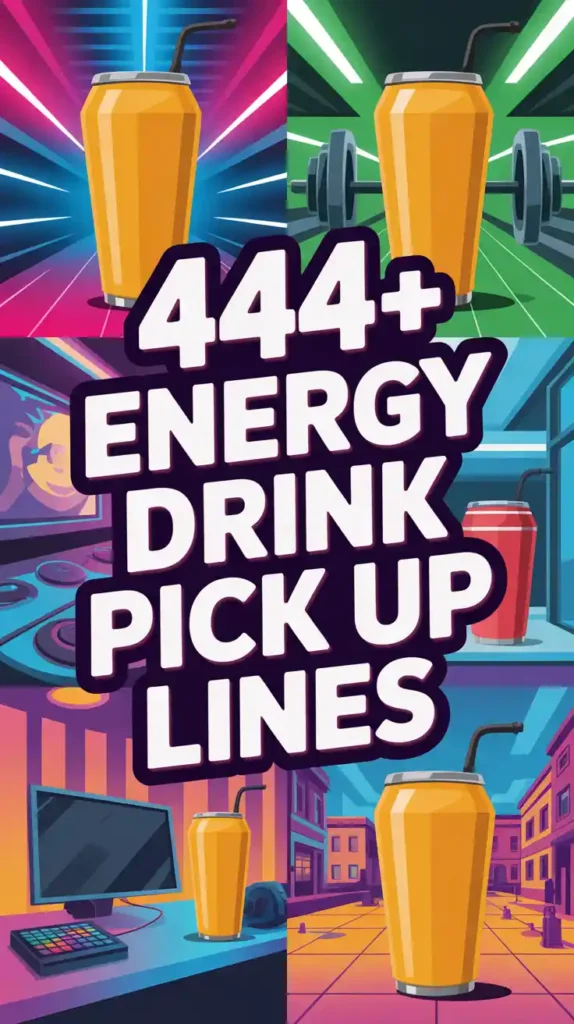 Energy Drink Pick Up Lines