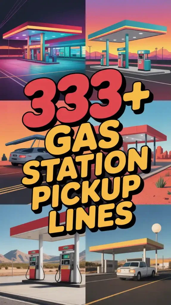 Gas Station Pickup Lines