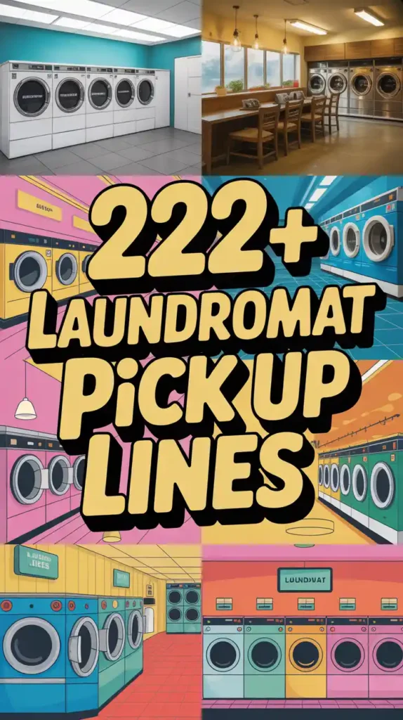 Laundromat Pick Up Lines