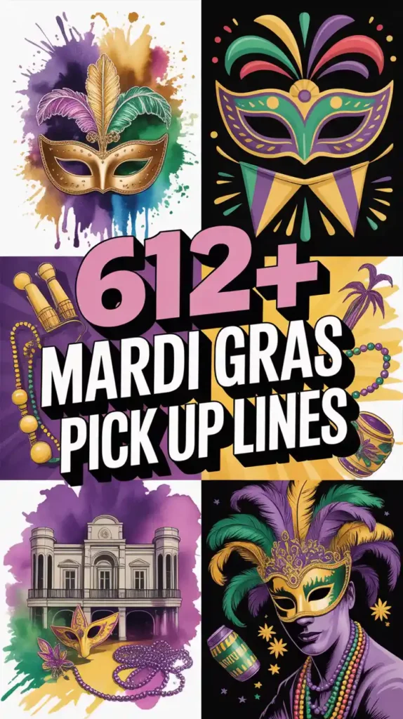 Mardi Gras Pick Up Lines